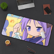 Load image into Gallery viewer, Lucky Star Kagami Hiiragi Mouse Pad (Desk Mat) On Desk
