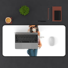 Load image into Gallery viewer, Monogatari (Series) Mouse Pad (Desk Mat) With Laptop
