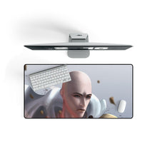 Load image into Gallery viewer, Anime One-Punch Man Mouse Pad (Desk Mat) On Desk
