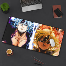 Load image into Gallery viewer, The Seven Deadly Sins Meliodas Mouse Pad (Desk Mat) On Desk
