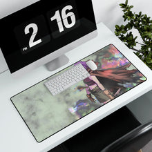 Load image into Gallery viewer, Murder Princess Mouse Pad (Desk Mat) With Laptop
