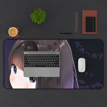 Load image into Gallery viewer, Kuzu No Honkai Hanabi Yasuraoka Mouse Pad (Desk Mat) With Laptop
