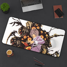 Load image into Gallery viewer, Light Yagami Mouse Pad (Desk Mat) On Desk
