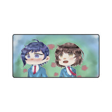 Load image into Gallery viewer, To Become a Real Heroine! The Unpopular Girl and the Secret Task Mouse Pad (Desk Mat)
