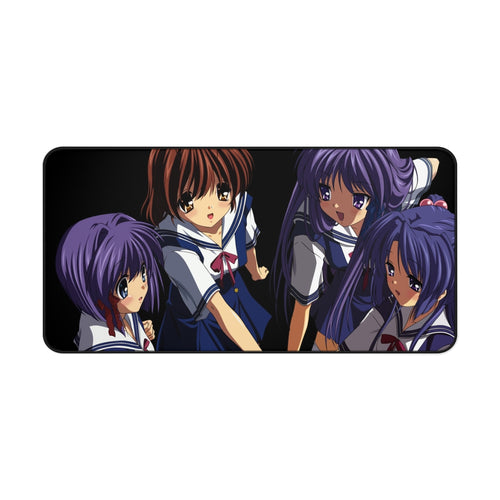 Clannad Nagisa Furukawa, Kyou Fujibayashi, Kotomi Ichinose, Ryou Fujibayashi Mouse Pad (Desk Mat)