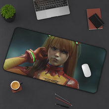 Load image into Gallery viewer, Neon Genesis Evangelion Mouse Pad (Desk Mat) On Desk

