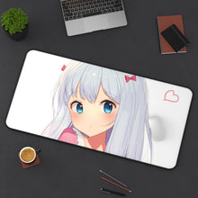Load image into Gallery viewer, EroManga-Sensei Mouse Pad (Desk Mat) On Desk
