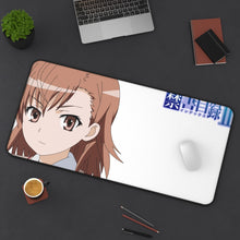 Load image into Gallery viewer, A Certain Magical Index Mikoto Misaka Mouse Pad (Desk Mat) On Desk
