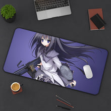 Load image into Gallery viewer, Puella Magi Madoka Magica Homura Akemi Mouse Pad (Desk Mat) On Desk
