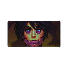Load image into Gallery viewer, Woman with Gold Stitches on her Face Mouse Pad (Desk Mat)
