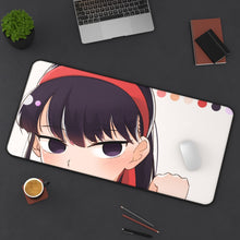 Load image into Gallery viewer, Komi Can&#39;t Communicate Komi Shouko Mouse Pad (Desk Mat) On Desk
