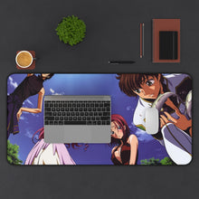 Load image into Gallery viewer, Code Geass Lelouch Lamperouge, Suzaku Kururugi, Euphemia Li Britannia Mouse Pad (Desk Mat) With Laptop
