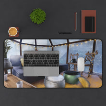 Load image into Gallery viewer, Anime Christmas Mouse Pad (Desk Mat) With Laptop
