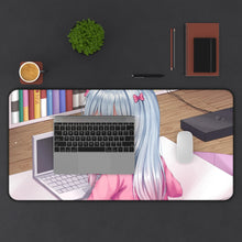 Load image into Gallery viewer, EroManga-Sensei Mouse Pad (Desk Mat) With Laptop
