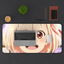Load image into Gallery viewer, Lycoris Recoil Chisato Nishikigi Mouse Pad (Desk Mat) With Laptop
