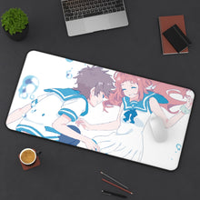 Load image into Gallery viewer, Nagi No Asukara Mouse Pad (Desk Mat) On Desk
