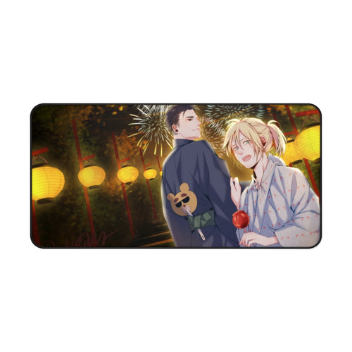 Yuri!!! On Ice Yuri Plisetsky, Otabek Altin Mouse Pad (Desk Mat)