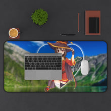 Load image into Gallery viewer, Megumin KonoSuba Mouse Pad (Desk Mat) With Laptop
