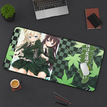Load image into Gallery viewer, Boku Wa Tomodachi Ga Sukunai Mouse Pad (Desk Mat) On Desk
