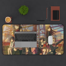 Load image into Gallery viewer, Love, Chunibyo &amp; Other Delusions Rikka Takanashi, Sanae Dekomori, Shinka Nibutani, Kumin Tsuyuri, Kuzuha Togashi Mouse Pad (Desk Mat) With Laptop
