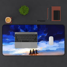 Load image into Gallery viewer, Shingeki no Kyojin - Sunset Mouse Pad (Desk Mat) With Laptop
