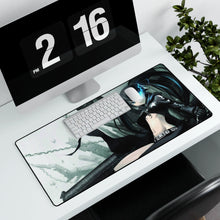 Load image into Gallery viewer, Black Rock Shooter Mouse Pad (Desk Mat)
