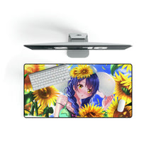 Load image into Gallery viewer, Food Wars, Megumi Tadokoro, Anime, Girl, Sunflower, Mouse Pad (Desk Mat)
