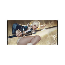 Load image into Gallery viewer, Anime Girl with Katana Mouse Pad (Desk Mat)
