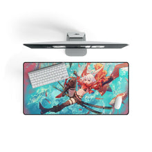 Load image into Gallery viewer, Anime Girl Mouse Pad (Desk Mat) On Desk
