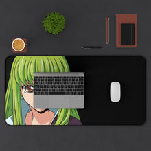 Load image into Gallery viewer, C.C. (Code Geass) Mouse Pad (Desk Mat) With Laptop
