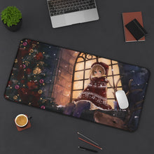 Load image into Gallery viewer, Anime Christmas Mouse Pad (Desk Mat) On Desk
