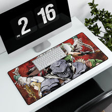 Load image into Gallery viewer, Goblin Slayer Goblin Slayer, High Elf Archer, Sword Maiden Mouse Pad (Desk Mat) With Laptop
