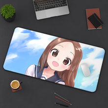 Load image into Gallery viewer, Karakai Jouzu No Takagi-san Mouse Pad (Desk Mat) On Desk
