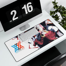 Load image into Gallery viewer, Darling in the FranXX Mouse Pad (Desk Mat) With Laptop
