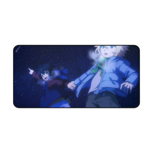 Night Winter Mouse Pad (Desk Mat)