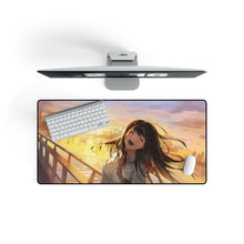 Load image into Gallery viewer, Anime Girl Mouse Pad (Desk Mat) On Desk
