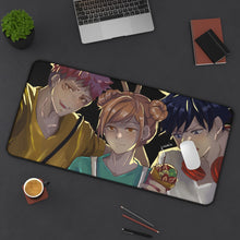 Load image into Gallery viewer, Crêpe Nobara Kugisaki and Yuji Itadori Mouse Pad (Desk Mat) On Desk
