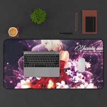Load image into Gallery viewer, Guilty Crown Inori Yuzuriha Mouse Pad (Desk Mat) With Laptop
