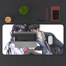 Load image into Gallery viewer, Masamune-kun&#39;s Revenge Aki Adagaki, Masamune Makabe Mouse Pad (Desk Mat) With Laptop
