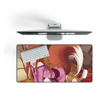 Load image into Gallery viewer, Spice and Wolf Mouse Pad (Desk Mat) On Desk
