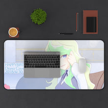 Load image into Gallery viewer, Little Witch Academia Diana Cavendish, Computer Keyboard Pad Mouse Pad (Desk Mat) With Laptop
