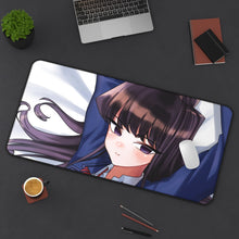 Load image into Gallery viewer, Komi Can&#39;t Communicate Komi Shouko Mouse Pad (Desk Mat) On Desk

