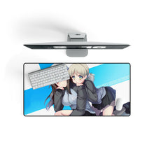 Load image into Gallery viewer, Girls und Panzer Mouse Pad (Desk Mat) On Desk
