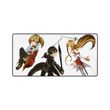 Load image into Gallery viewer, Silica, Kirito and Asuna Mouse Pad (Desk Mat)
