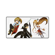 Silica, Kirito and Asuna Mouse Pad (Desk Mat)