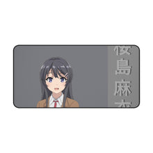 Load image into Gallery viewer, Mai Sakurajima Kanji Background Mouse Pad (Desk Mat)
