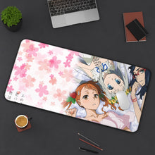 Load image into Gallery viewer, Anohana Mouse Pad (Desk Mat) On Desk
