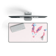Load image into Gallery viewer, Sylveon Mouse Pad (Desk Mat) On Desk
