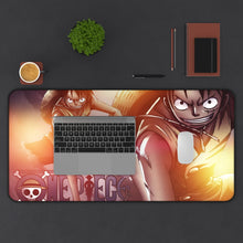 Load image into Gallery viewer, Monkey D. Luffy Mouse Pad (Desk Mat) Background
