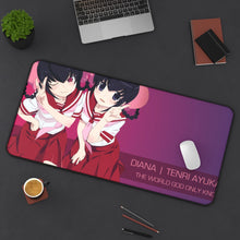 Load image into Gallery viewer, The World God Only Knows Mouse Pad (Desk Mat) On Desk
